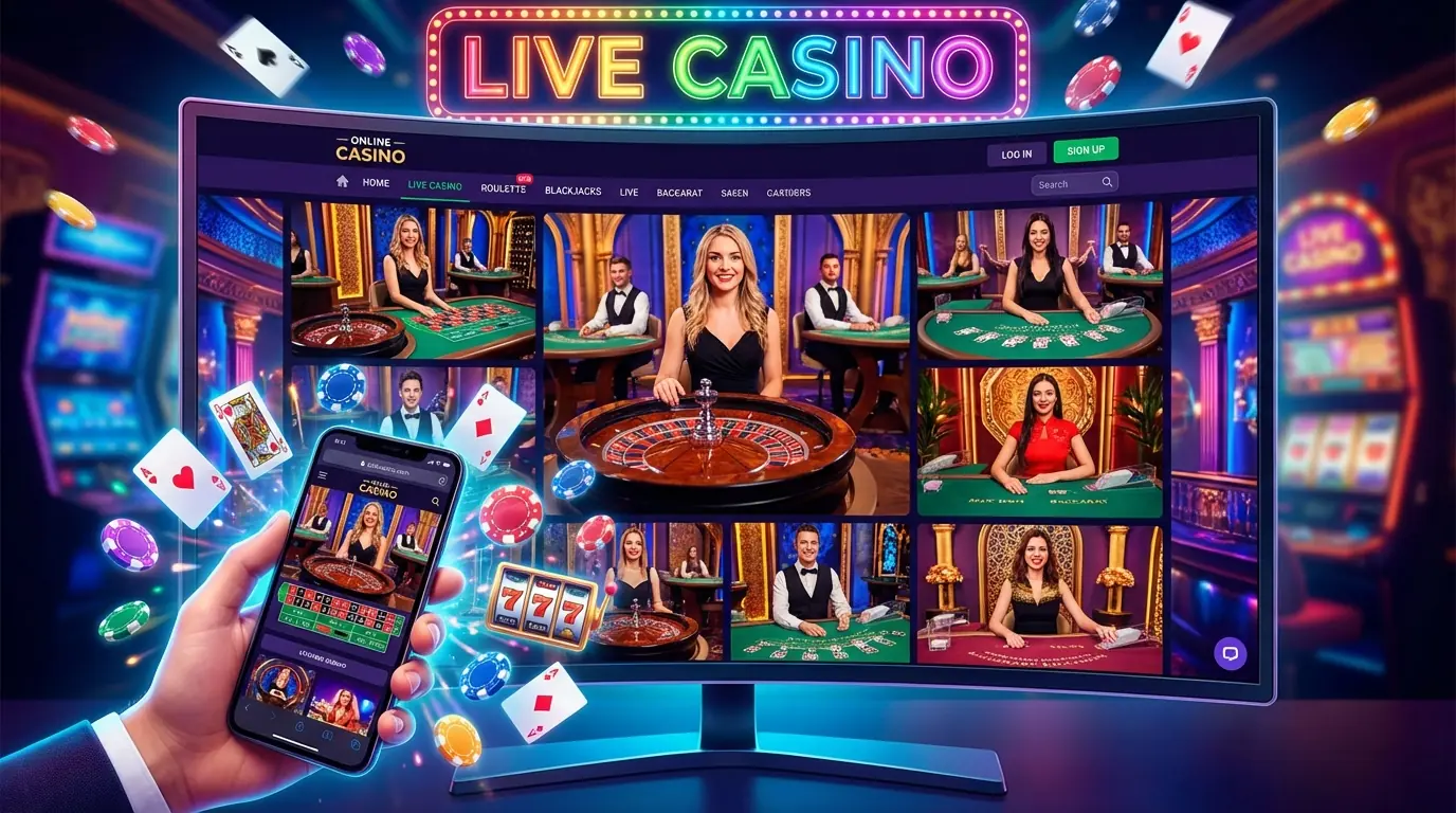 Spela live hos Raptor casino
